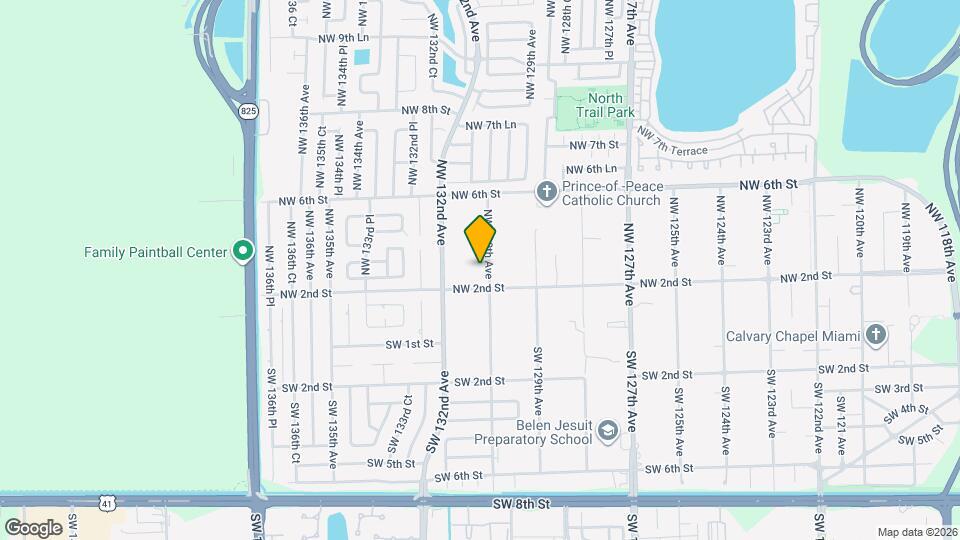 220 NW 130th Ave Map and Location Details