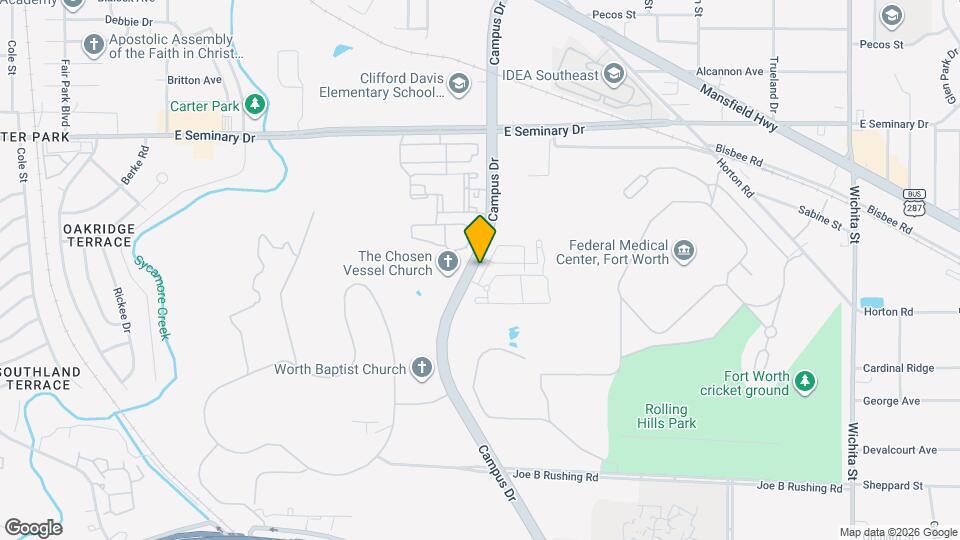 4606 Alamosa St Map and Location Details