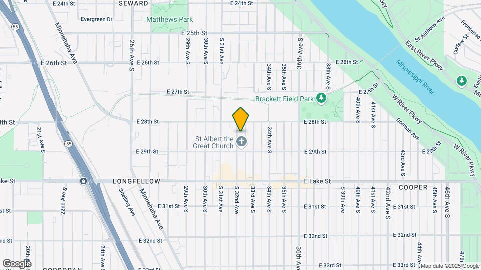 2821 32nd Ave S Map and Location Details