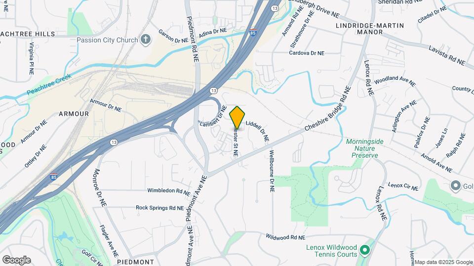 2055 Manchester St NE Map and Location Details