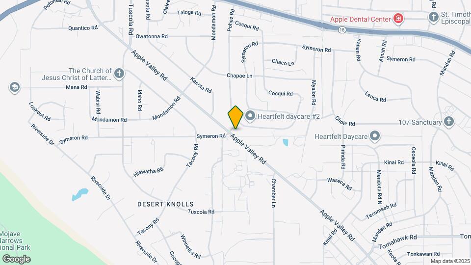 18511 Symeron Rd Map and Location Details