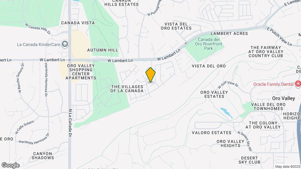 874 W Port Royal Pl Map and Location Details