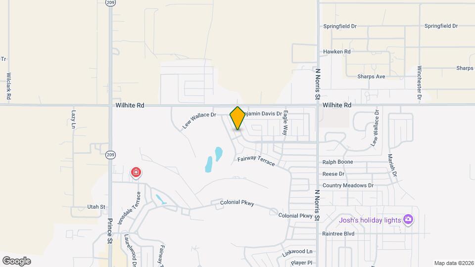 3421 Lew Wallace Dr Map and Location Details