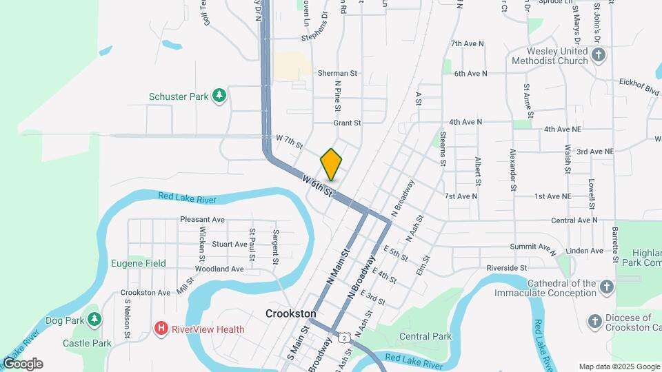 601 N Front St Mapa y Detalles de la Ubicación