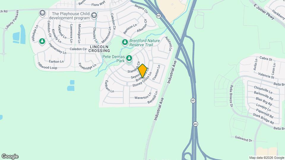1422 Stoney Cross Ln Map and Location Details