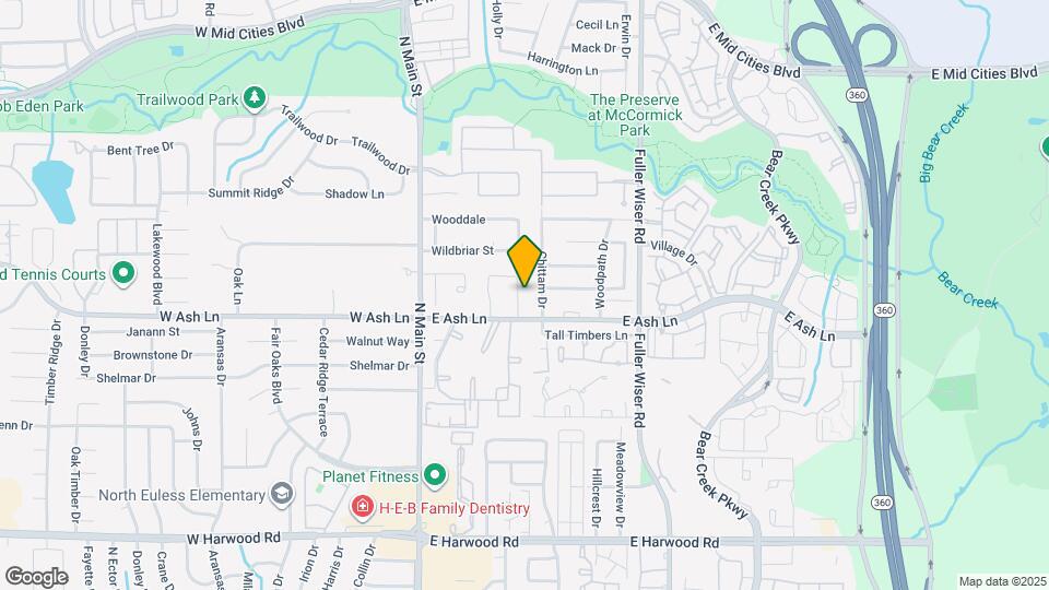 1608 Grace Dr Map and Location Details