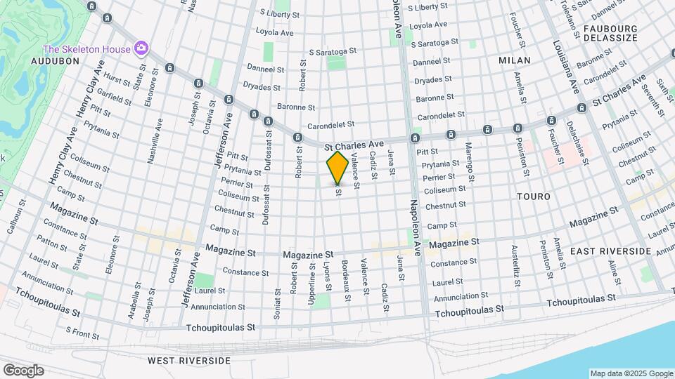 1220 Bordeaux St Map and Location Details