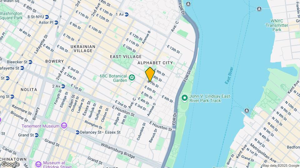240 E 7th St Mapa y Detalles de la Ubicación