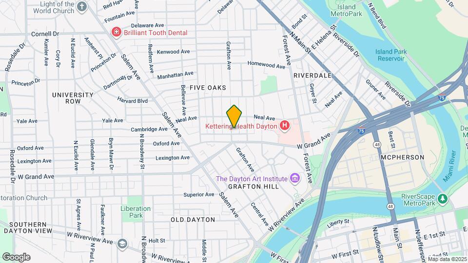 420 Grafton Ave Map and Location Details