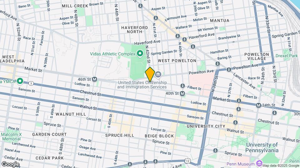 14 N 42nd St Map and Location Details