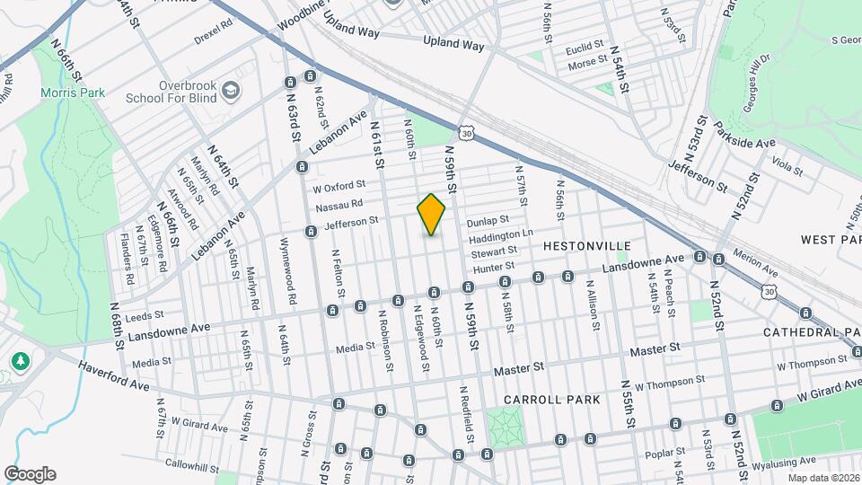 1715 N 60th St Map and Location Details