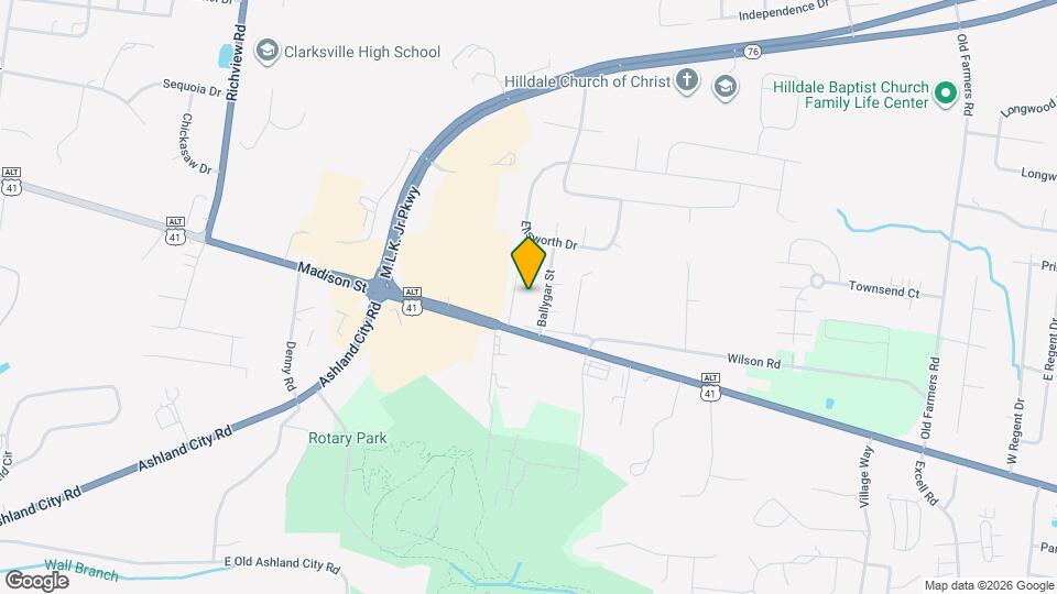 112 Ballygar St Map and Location Details