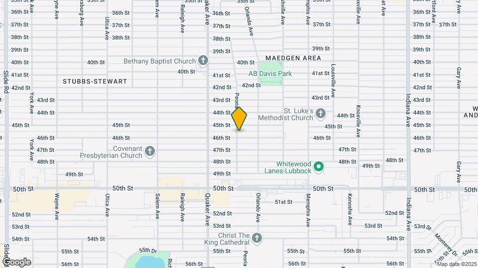 4214 46th St Map and Location Details