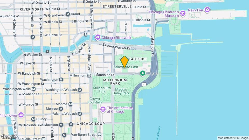 340 E Randolph St, Unit 4901 Mapa y Detalles de la Ubicación