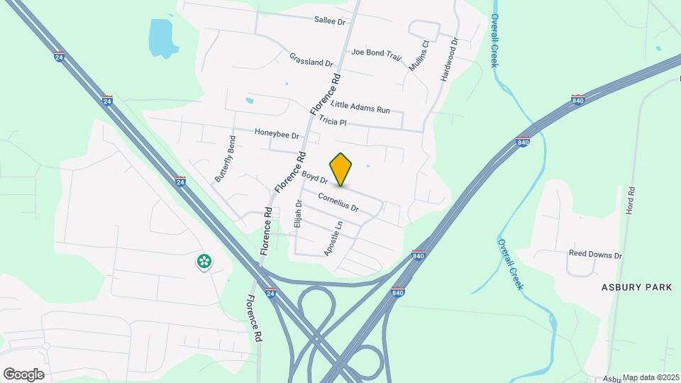 5039 Boyd Dr Map and Location Details