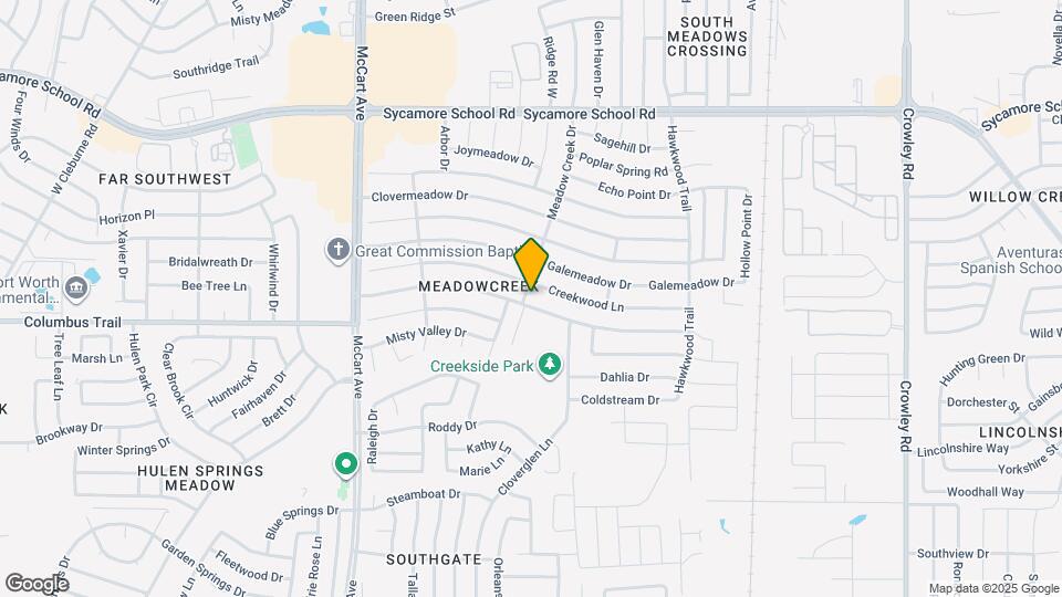 2736 Ctr Crk Ln Map and Location Details