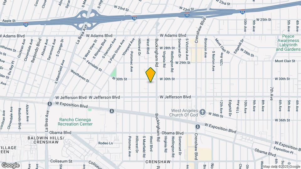 3020 West Blvd Map and Location Details