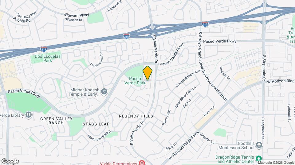1833 Stablegate Ave Map and Location Details