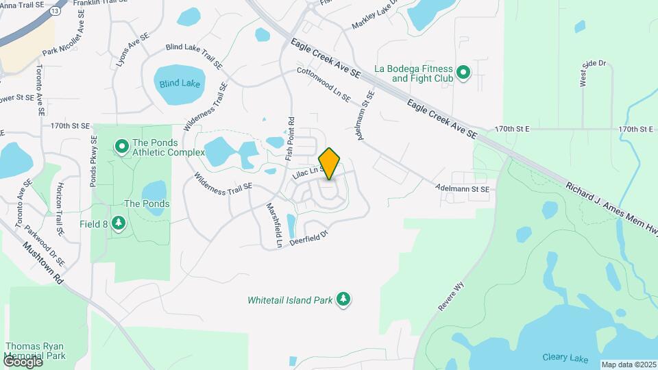 17337 River Birch Ln Mapa y Detalles de la Ubicación