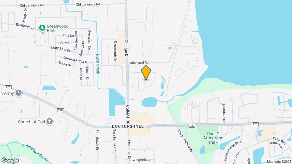 1525 Ashleigh St Map and Location Details