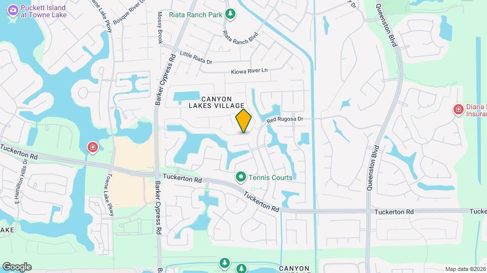 17251 S Summit Canyon Dr Map and Location Details