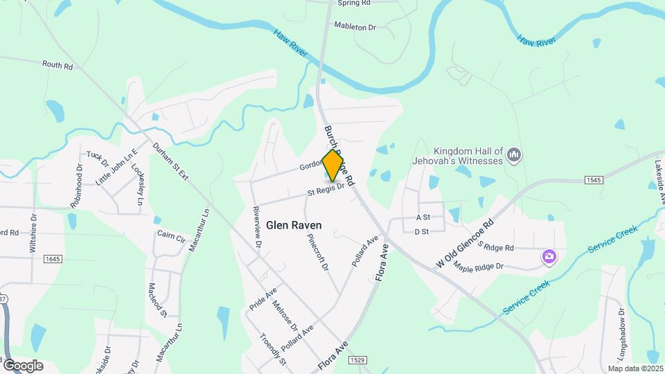 1227 St Regis Dr Map and Location Details