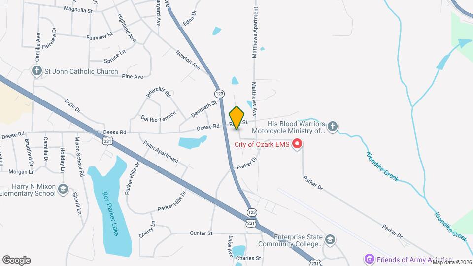 223 Fair Ave Map and Location Details