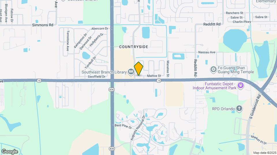 5860 Mattox St Map and Location Details