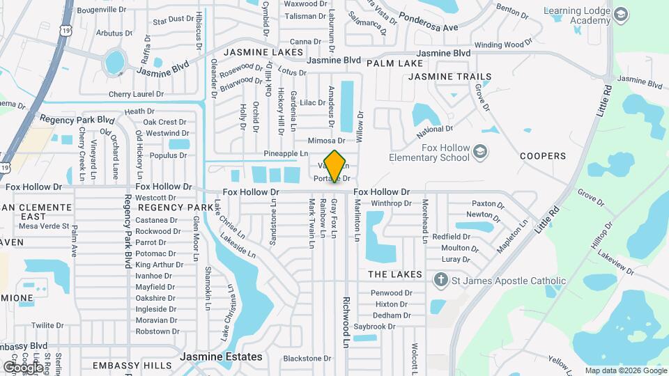7935 Fox Hollow Dr Mapa y Detalles de la Ubicación