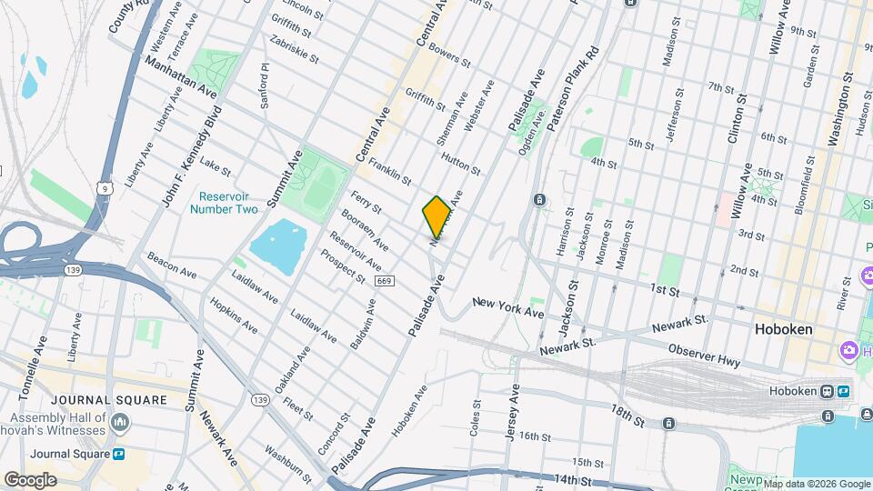 325 Palisade Ave Map and Location Details