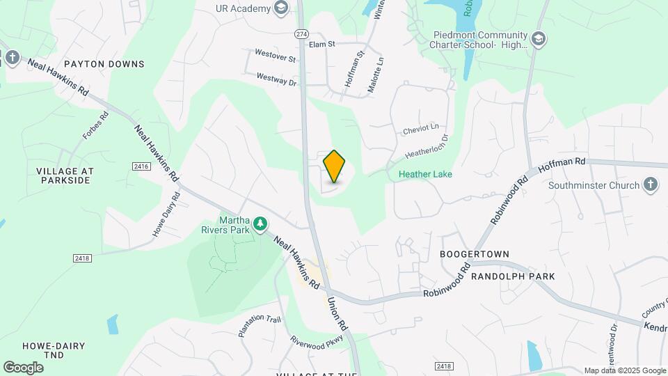 2832 Union Rd Map and Location Details