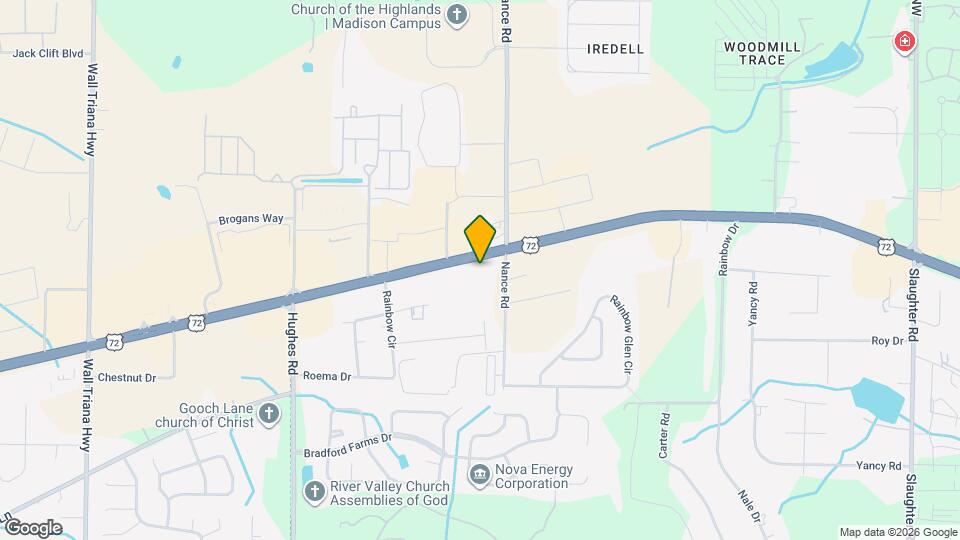 7605 Hwy 72 W Map and Location Details