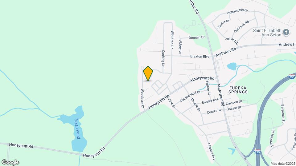 6402 Spring Hill Dr Map and Location Details