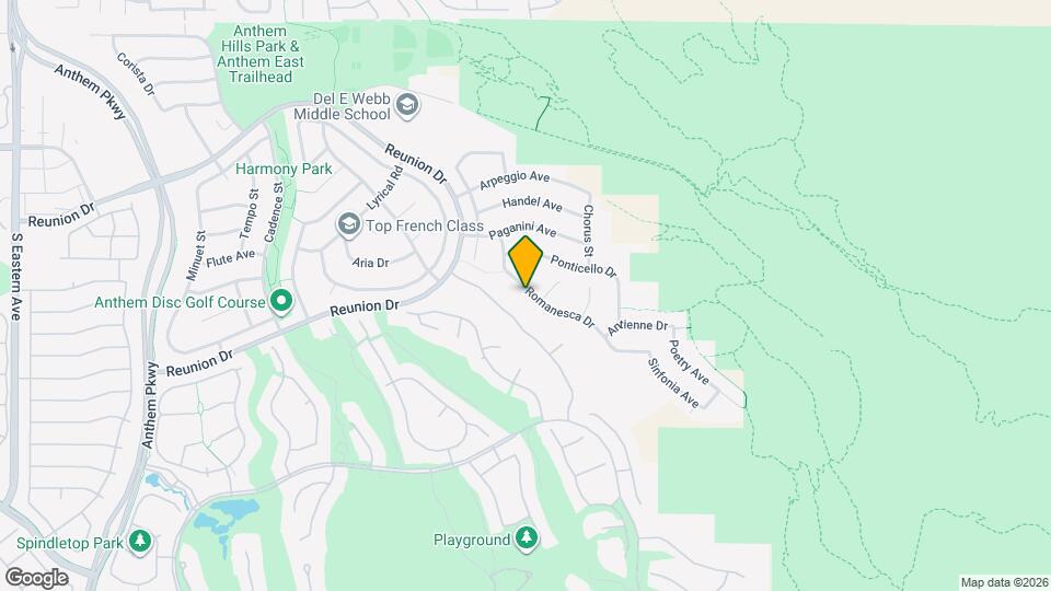 1393 Romanesca Dr Map and Location Details