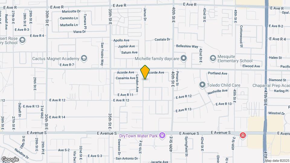 37508 37th St E Map and Location Details