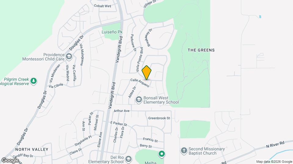 1167 Vista Pointe Blvd Map and Location Details