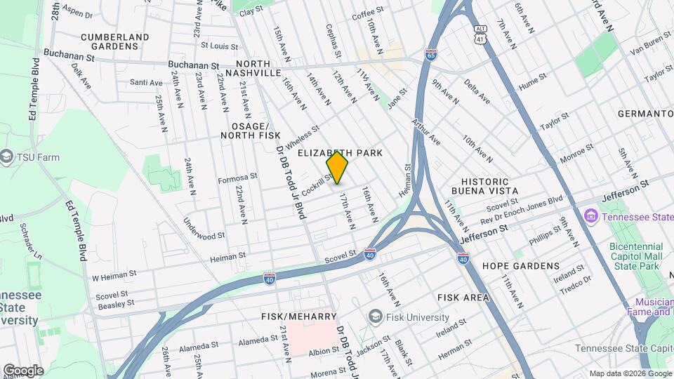 1514 17th Ave N Map and Location Details