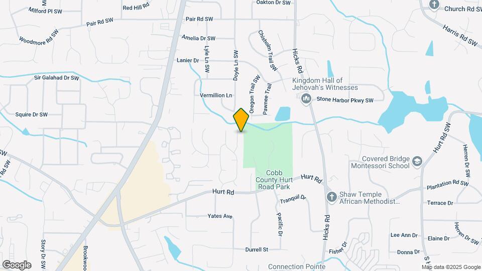 3535 Quiet Creek Ct SW Map and Location Details
