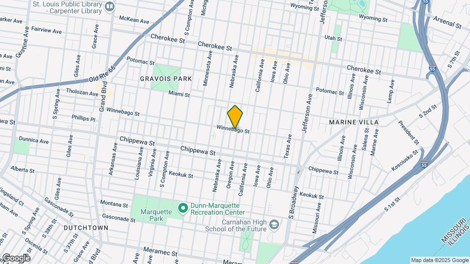 3705 Oregon Ave-Unit -1 Map and Location Details