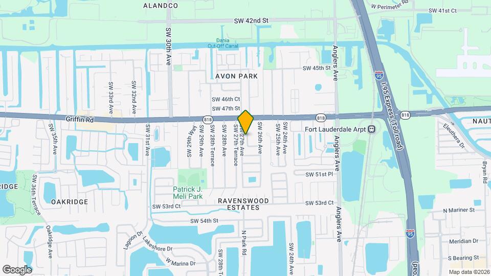 4920 SW 27th Ave Map and Location Details