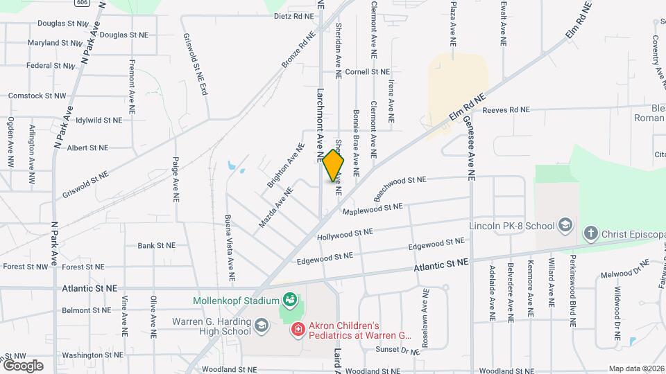 1463 Sheridan Ave NE Map and Location Details
