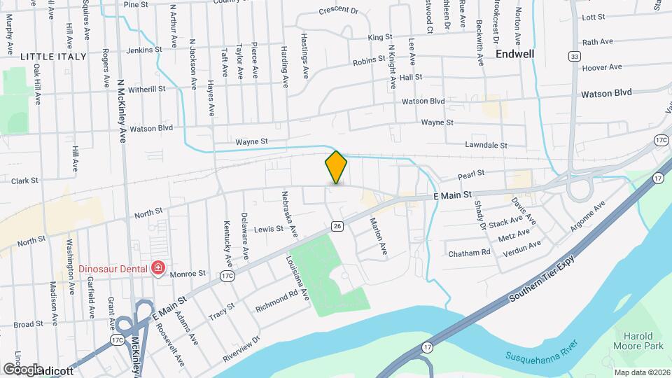 2700 North St Mapa y Detalles de la Ubicación