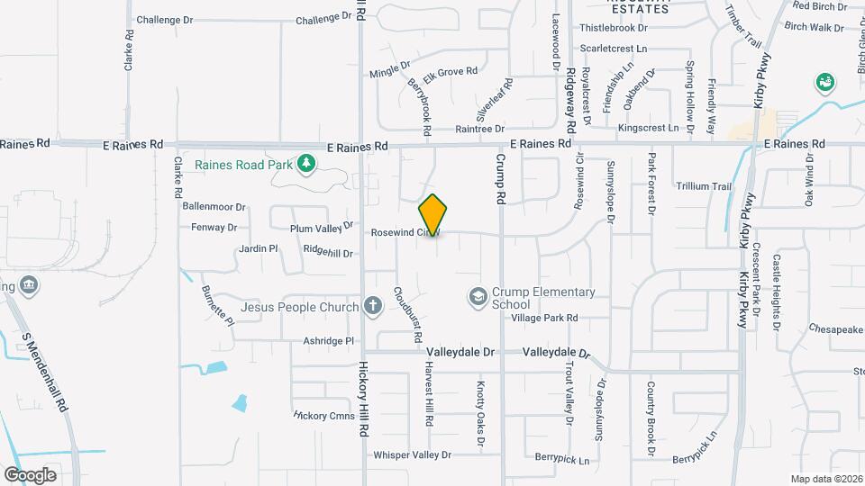 4305 Harvest Hill Rd Map and Location Details