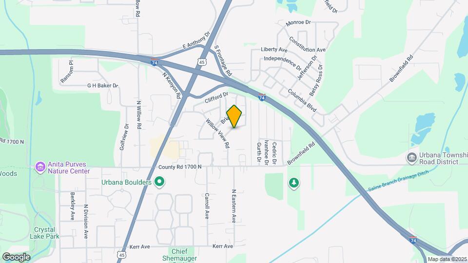 1303 Christopher Cir Map and Location Details