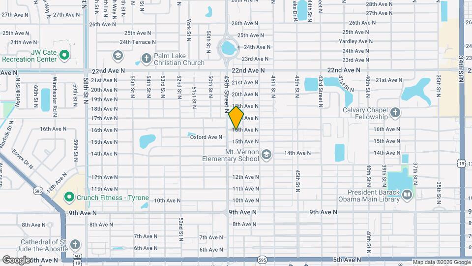 4830 16th Ave N Map and Location Details