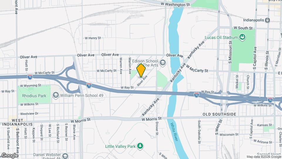 856 River Ave Mapa y Detalles de la Ubicación