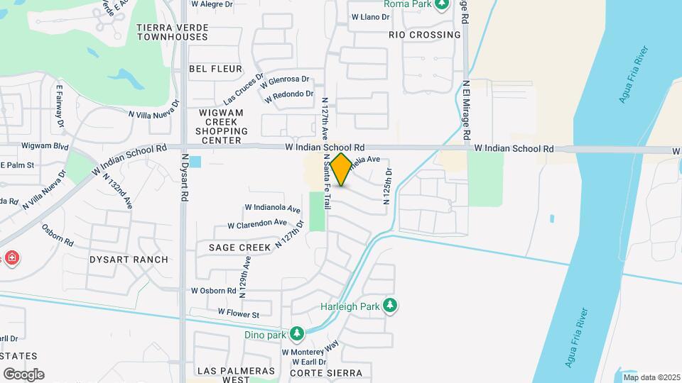 12625 W Indianola Ave Mapa y Detalles de la Ubicación