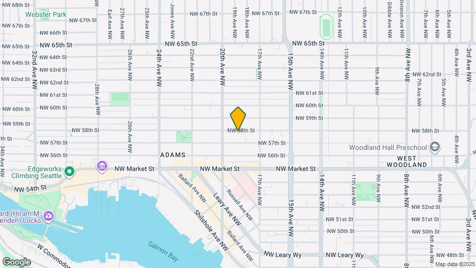 1743 NW 58th St Map and Location Details