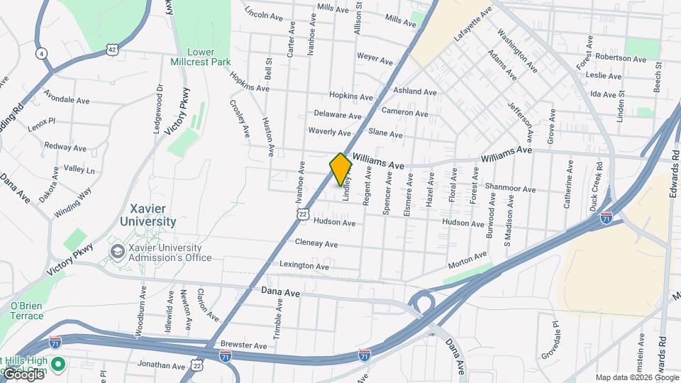 3915 Lindley Ave, Unit 2 Mapa y Detalles de la Ubicación