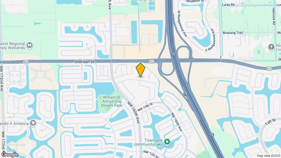 15793 NW 16th Ct Map and Location Details